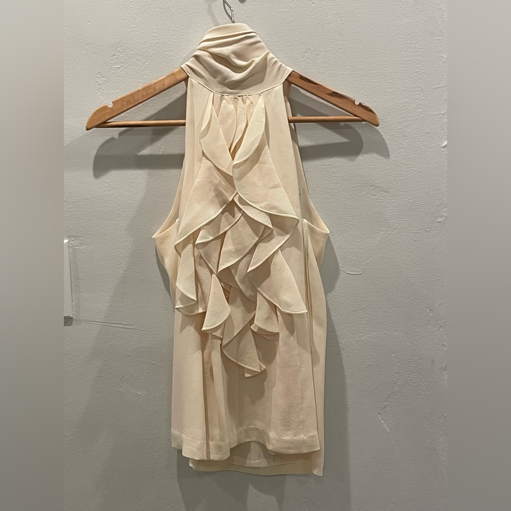 Trina Turk Cream Blouse